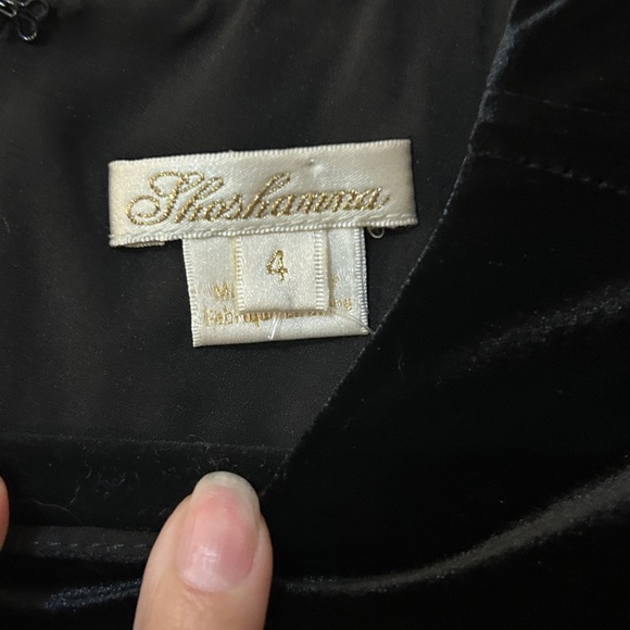 Shoshanna Ralph Velvet Ruched Dress - Picture 5 of 8